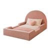 Milano Cubrio Kids Tool Free Bed Frame Pink Single