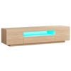 ALFORDSON Entertainment Unit Oak 180cm