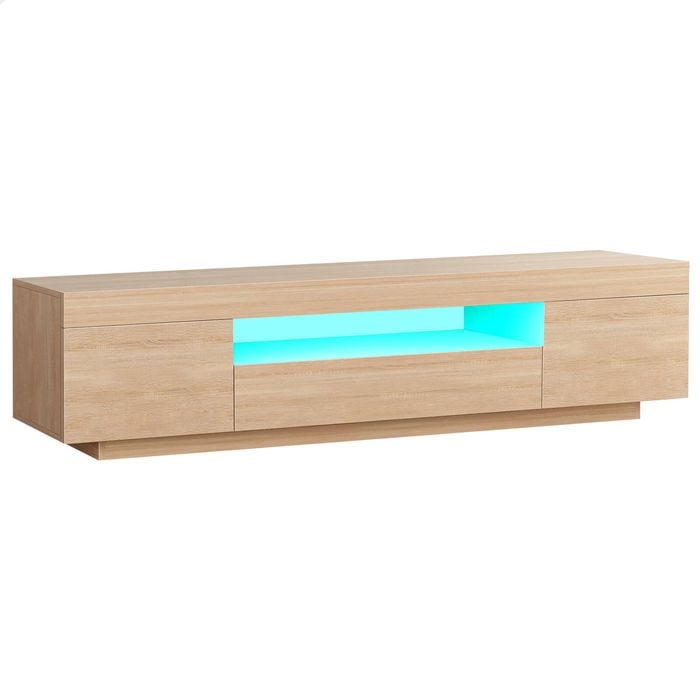 ALFORDSON Entertainment Unit Oak 180cm