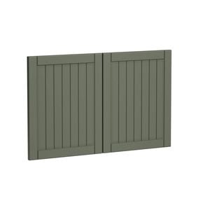 Kaboodle 900mm Saltbush Country Med Rangehood Doors - 2 Pack