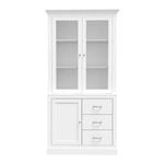 Ashford Display Storage Cabinet 3 Doors 3 Drawers Storage Shelves Plus Storage Hutch