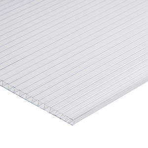 Sunlite 8 1.2 x 0.61m Clear Twinwall Polycarbonate Sheet - 1200mm