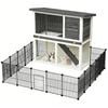 Advwin Rabbit Hutch Chicken Coop+ Pet Playpen Enclosure