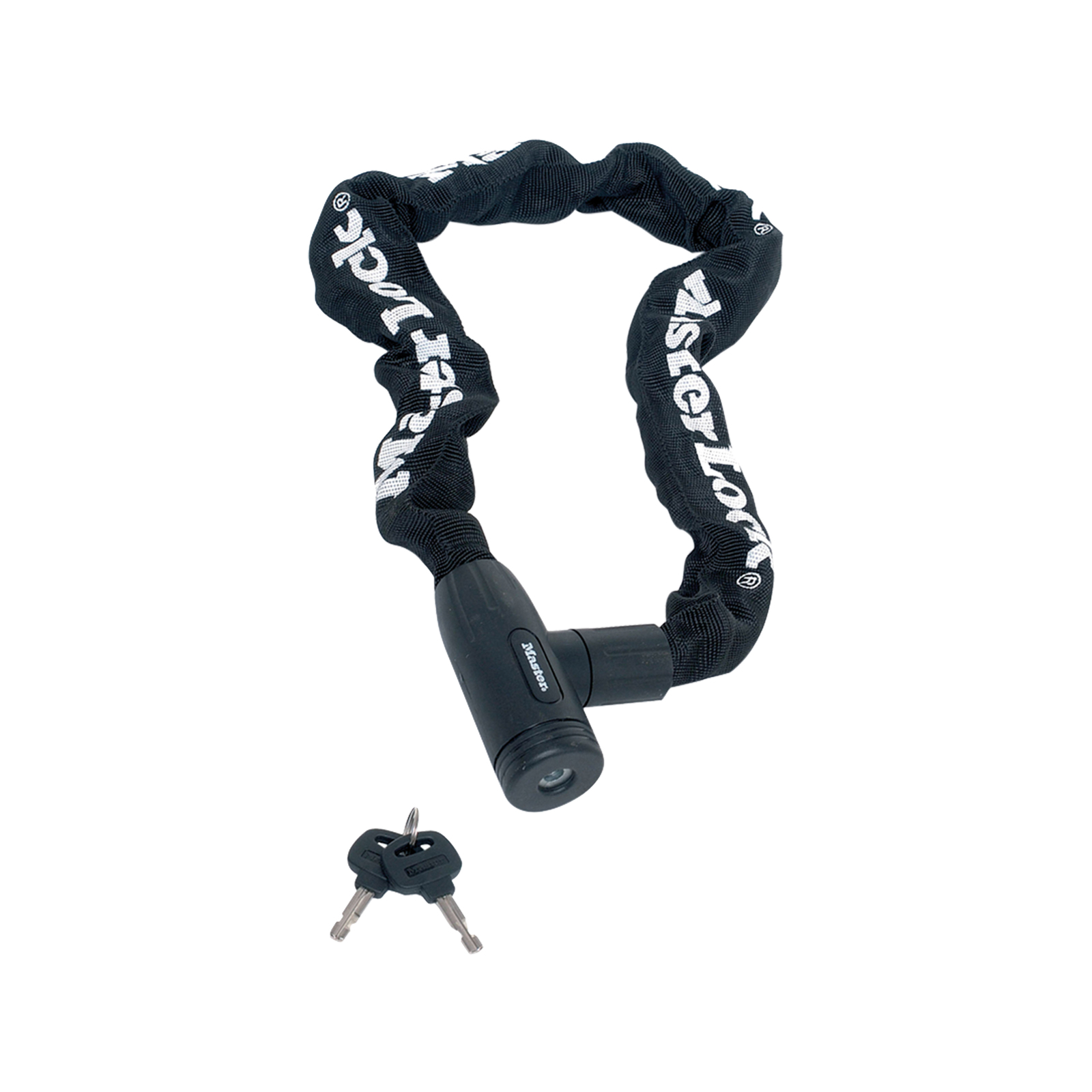 Master Lock 8mm x 0.9m Covered Chain With Integrated Key Lock Bunnings Australia