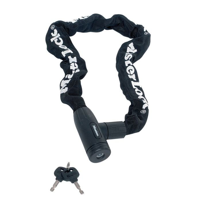 Master Lock 8mm x 0.9m Covered Chain With Integrated Key Lock