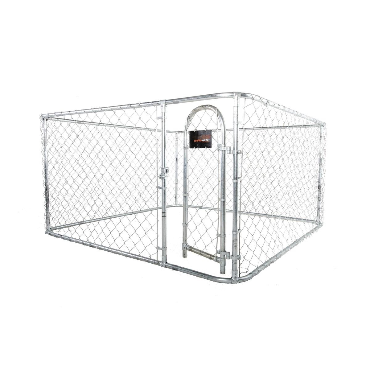 RapidMesh 2290 x 2290 x 1800mm Chain Link Animal Enclosure