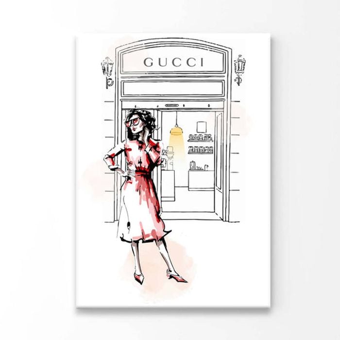 Luxury Fashion Store Print 100% Australian Made 90 x 120cm (Acrylic)