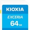 Sd Card Kioxia 64gb Exceria Sdxc Class 10 Uhs-i Dslr Video Camera Memory 100mb/s
