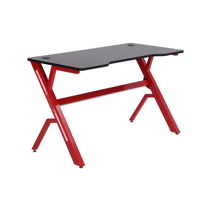 Levede X Shaped Table Leg Gaming Desk Table 120X60CM