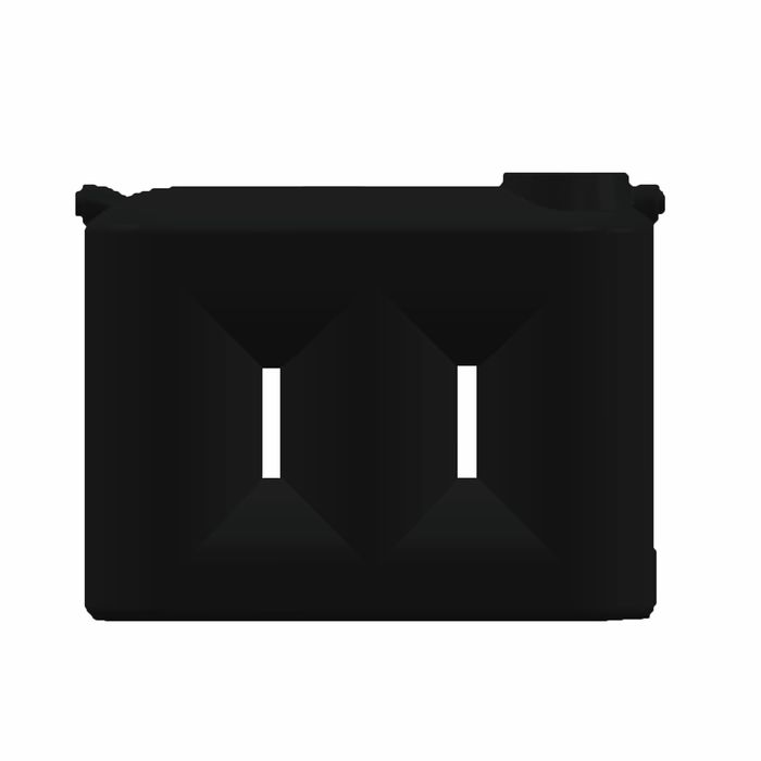 Clark 2000L Poly Slim Water Tank - Black