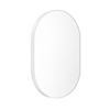 Barelli 750 x 500mm White Signature High Specification Scala Pill Shaped Framed Mirror
