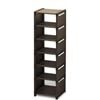 7-Tier Shoe Storage Rack Entryway, Black