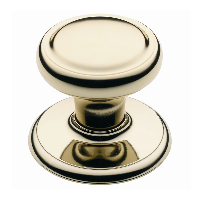 Schlage Bright Gold Classic Series Diplomat Passage Knobset