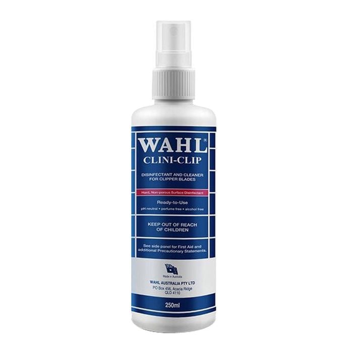 Wahl Clini-clip Disinfectant & Cleaner Spray For Clipper Blades 250ml