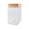 Scullery Bamboo & Glass Square Canister 1.5L