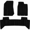For Isuzu D-Max SX/LS-U/LS-M CREW CAB 11/2012-09/2020 Custom Black Car Floor Mats