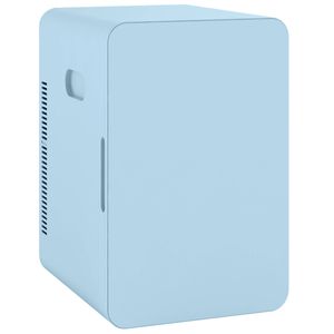 YOPOWER 22L Mini Fridge Portable Compact Personal Fridge Blue