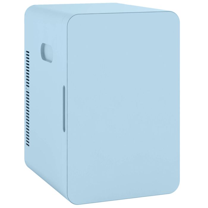 YOPOWER 22L Mini Fridge Portable Compact Personal Fridge Blue
