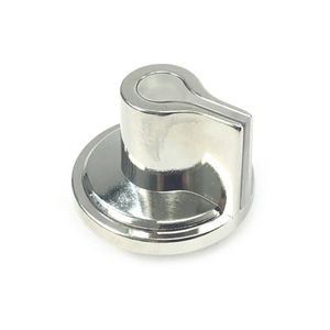 Oven Silver Control Knob 694976753, suits Smeg