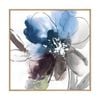 Artey | Flower Power II - Framed Canvas - Natural Frame - 84 x 84cm
