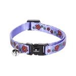 Flamingo Ziggi 20-35cm Flower Lilac Cat Collar
