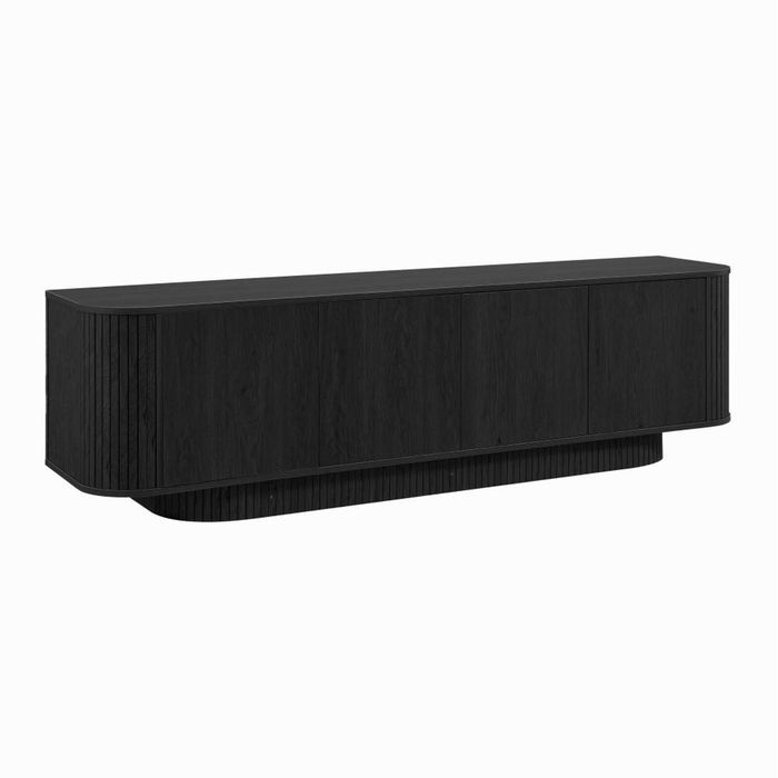 Yves Tv Entertainment Unit Lowline 4 Doors Black
