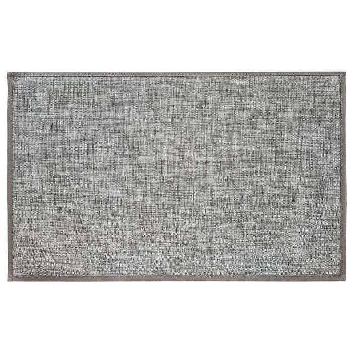 MaxFind 50 x 80cm Silver Texteline Doormat