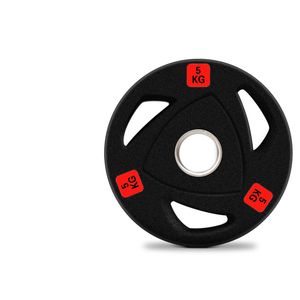 Rubber Weight Plates 5kg - Set of 4