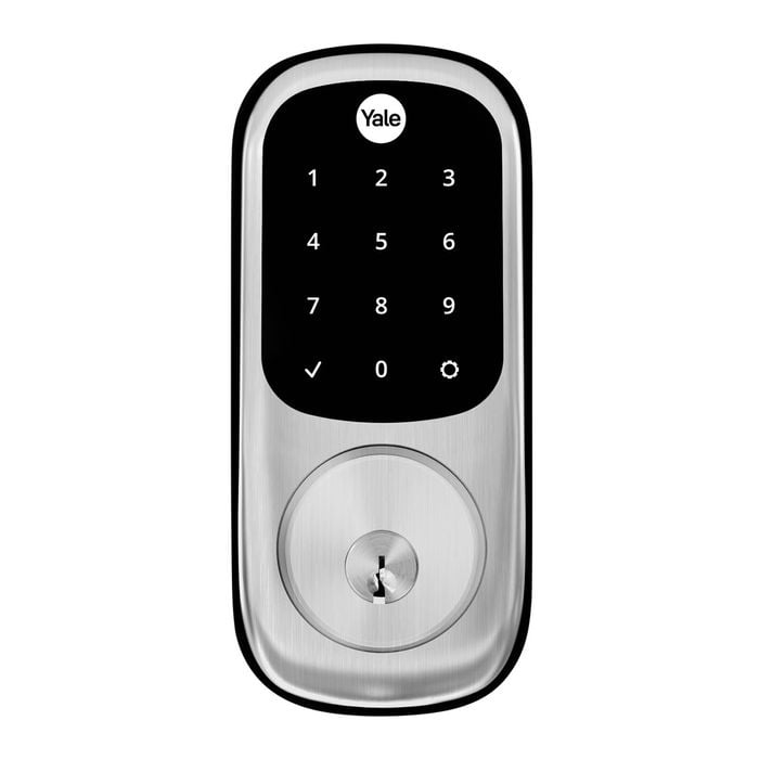 Yale Satin Nickel Smart-Ready Keyed Digital Deadbolt