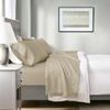 Renee Taylor Deep Queen Tencel Lyocell Fibre/Cotton Sheet Set Bone 700TC