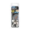 Zenith 3/8" Chrome Plated Dome Nut - 6 Pack