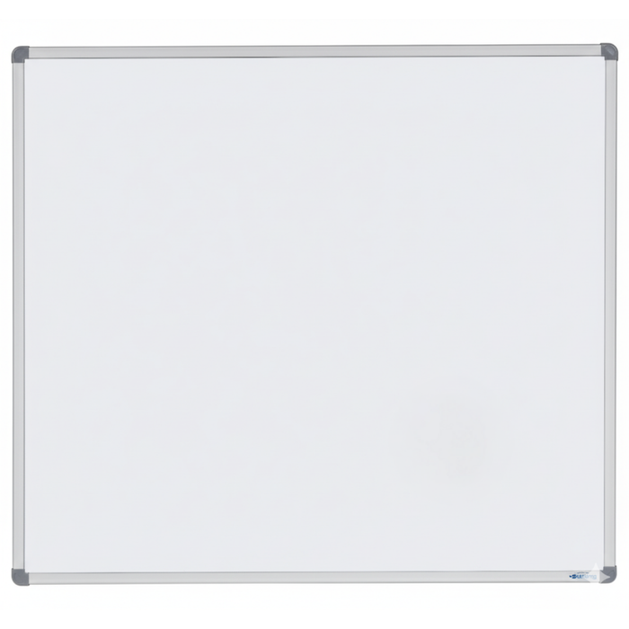 EverWrite Porcelain Whiteboard Magnetic Aluminium Frame 1200x1200mm