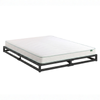 Zinus Double Joseph Metal Bed Frame & Bonnell Spring Mattress Set, 15cm High, Essential Inner Spring