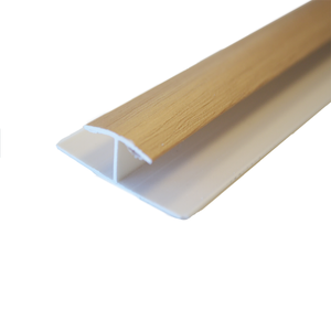 QuickBoard 38 x 14mm 2.7m Cedar PVC Composite H Joint Trim