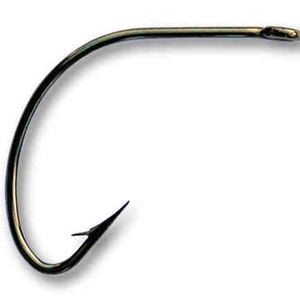 Mustad 37140 - Size 2/0 Qty 25 - Wide Gap Bronzed Fishing Hooks