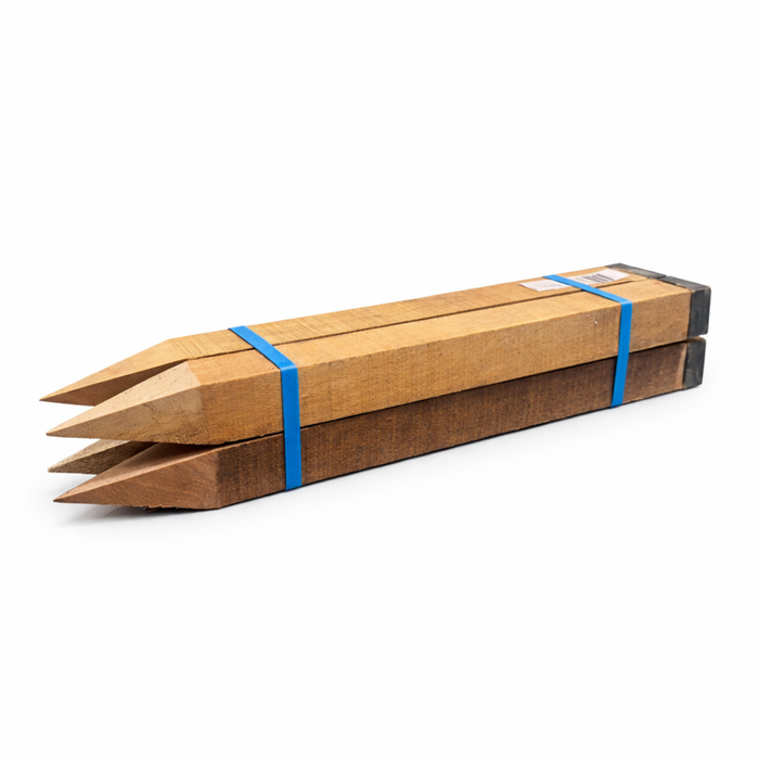 Lattice Makers 50 x 50 x 600mm Collared Pegs - Pack of 4