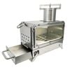 Outdoor Camping Wood Stove With Fire Viewing Window