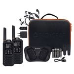ECOXGEAR EXG200-2PK 2 Watt IP67 UHF CB Handheld Radio Deluxe Twin Pack