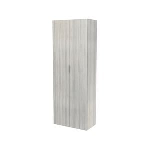 Lugna 2048 x 750 x 380mm Mist 5 Shelf Double Door Storage Cabinet