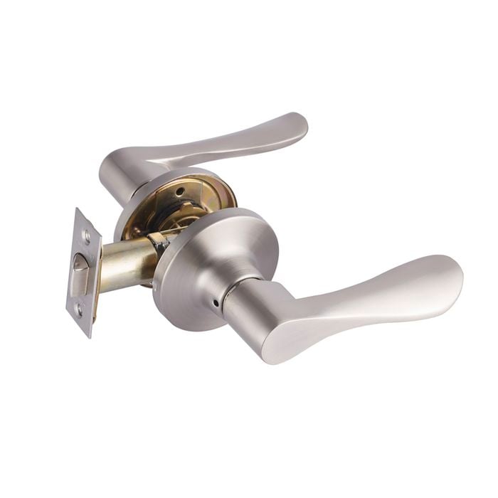 Tasman Satin Nickel Tiva Passage Leverset