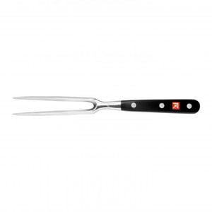 Kamati Classic Straight Stainless Steel Meat Fork W/ Ergonomic Grip 16cm