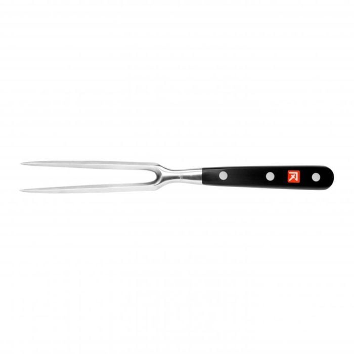 Kamati Classic Straight Stainless Steel Meat Fork W/ Ergonomic Grip 16cm