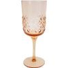 Peach Vintage Set of 4Stemware