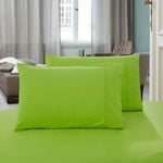 Fabric Fantastic 1000TC Premium Ultra Soft Standrad size Pillowcases 2-Pack - Green