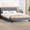 Alfordson Bed Frame Queen Size Fabric Grey