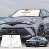 WindScreen Sun Shade for Toyota C-HR CHR 2016-2023 Blocks UV Rays Foldable Wind Screen Visor