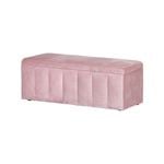 Artiss Storage Ottoman Velvet Pink