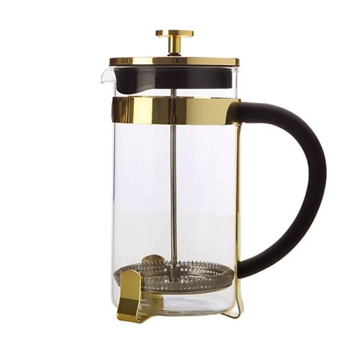 Maxwell & Williams Glass 1L Blend Plunger/French Press - Gold