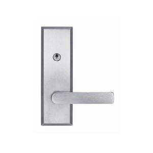 Lockwood 63mm Satin Chrome Velocity Element Mortice Leverset
