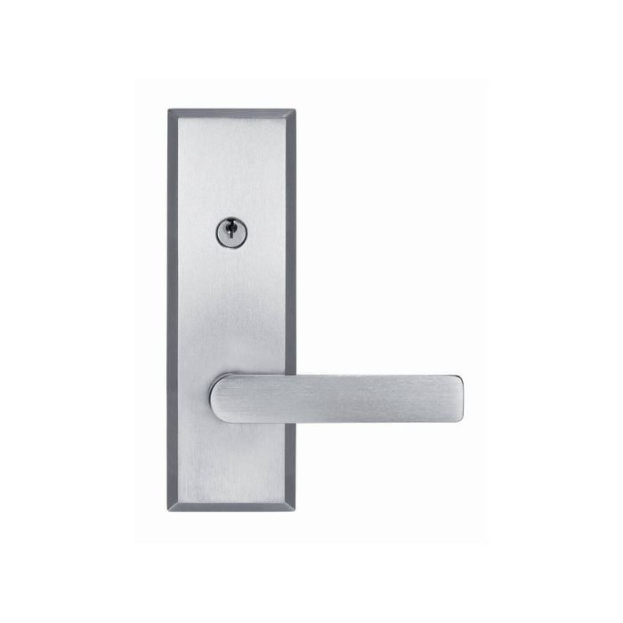 Lockwood 63mm Satin Chrome Velocity Element Mortice Leverset